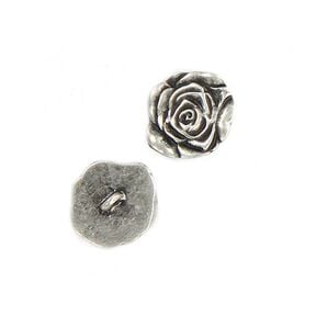 Kovový knoflík Rose, 