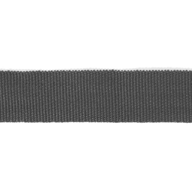 Rypsová stuha, 26 mm – antracitová | Gerster,  image number 1