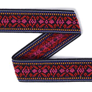 Color Elastic Květina - červená/růžová | Prym, 