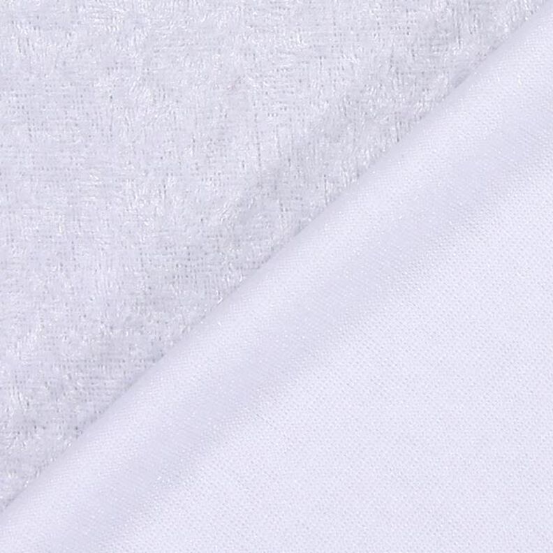 Panné samet – bílá,  image number 3