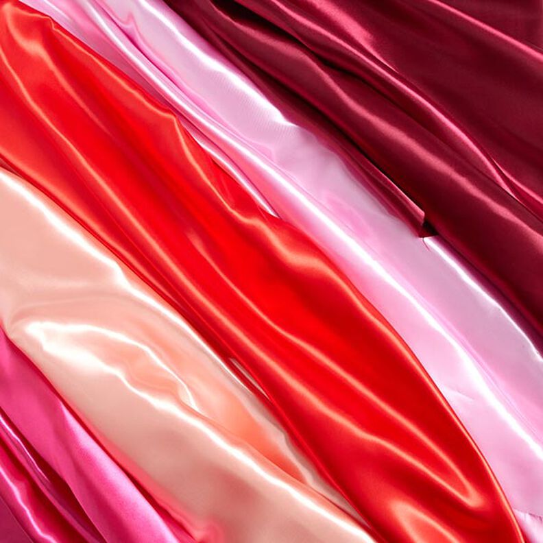 Polyesterový satén – výrazná jasně růžová,  image number 5
