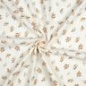 Mušelín / dvojitá mačkaná tkanina Větvičky | Poppy Fabrics – slonová kost/mocca,  thumbnail number 3