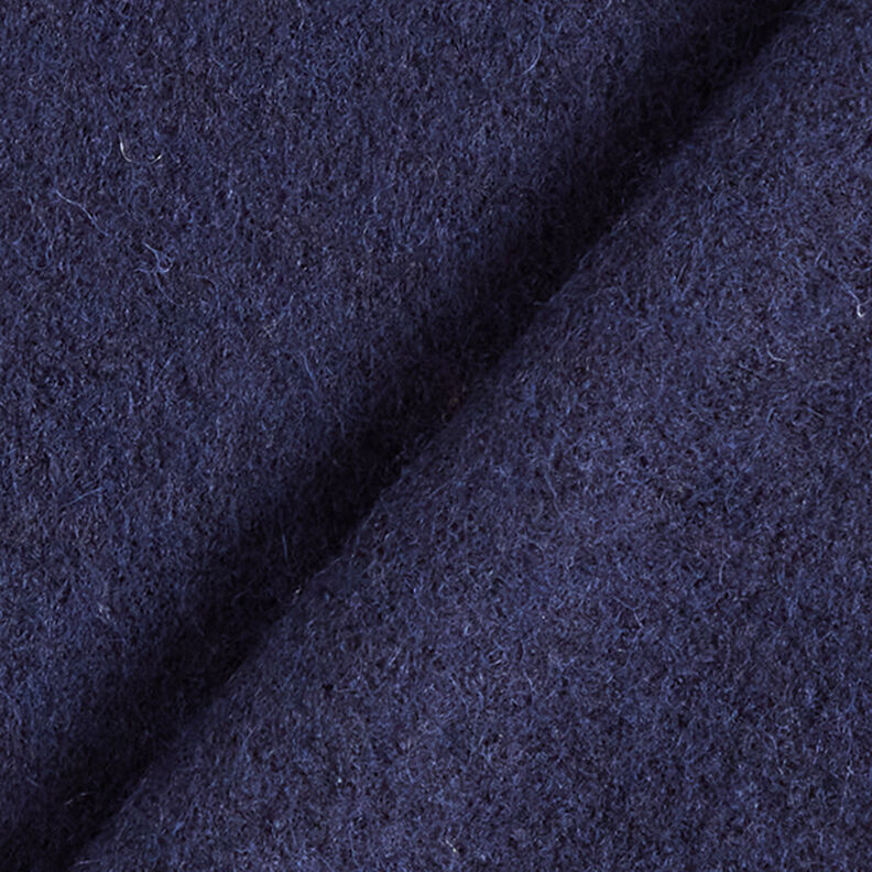 Valchovaný vlněný loden – noční modrá,  image number 3