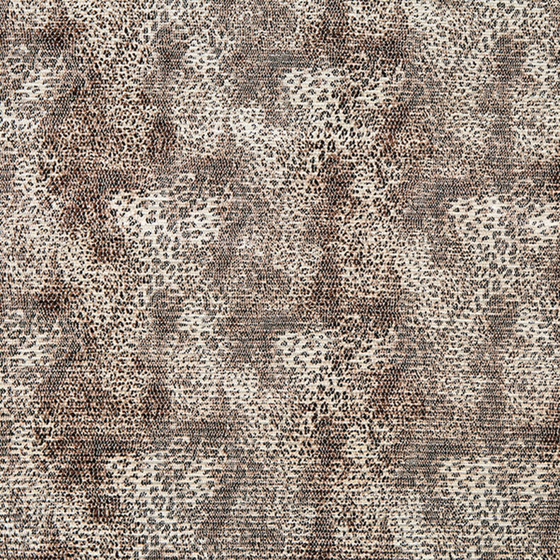 Saténové plisé leopardí vzor – světle béžová,  image number 1