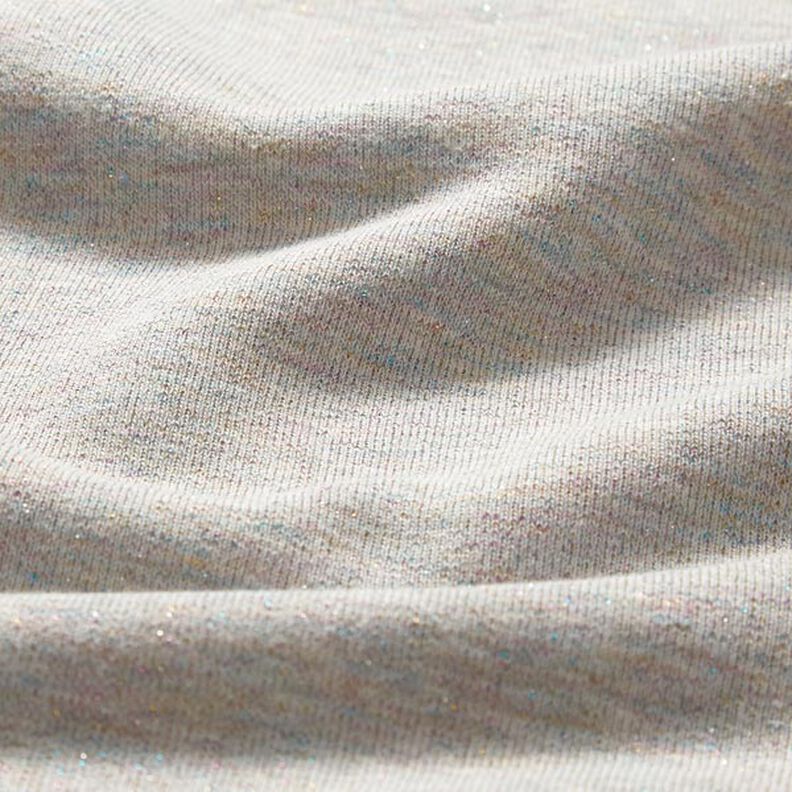 Teplákovina Lesk – stříbrně šedá,  image number 4