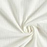 GOTS Třívrstvý bavlněný mušelín – vlněná bílá,  thumbnail number 1