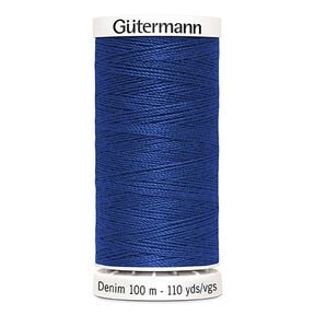 Džínová nit [6756] | 100 m | Gütermann – královská modr, 