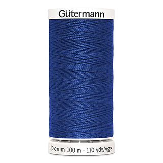 Džínová nit [6756] | 100 m  | Gütermann – královská modr, 