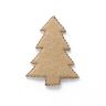 Aplikace Plsť Vánoční stromek [4 cm] – béžová,  thumbnail number 1