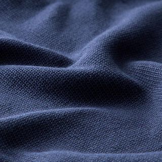 Bavlněná pletenina – namornicka modr, 