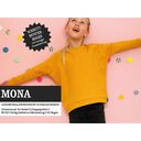 MONA – raglánová mikina s úzkými rukávy, Studio Schnittreif  | 98 - 152, 