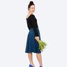 FRAU BELLA – půlkolová sukně s kapsami, Studio Schnittreif  | XS -  XXL,  thumbnail number 6