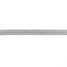 Elastická lemovací stuha  lesklý [15 mm] – stříbrná,  thumbnail number 1