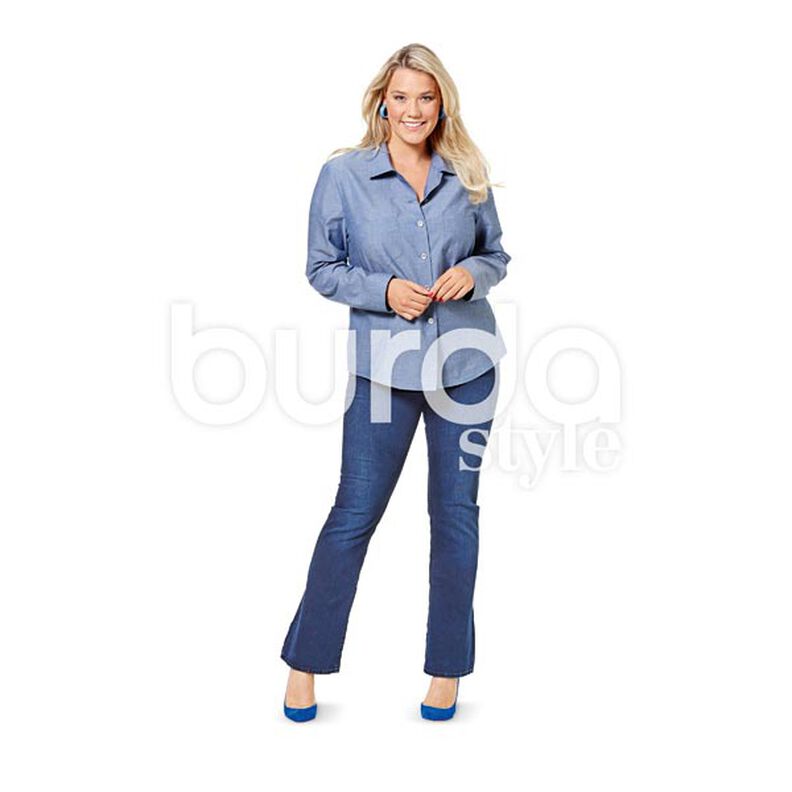 Blůza, Burda 6614,  image number 2