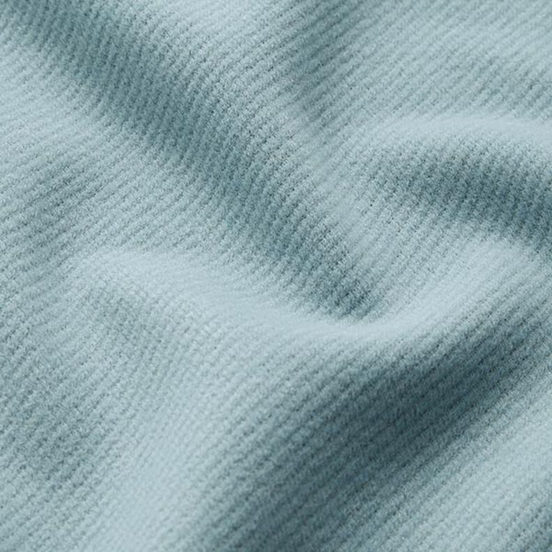 Kabátová tkanina směs vlny Uni – holubí modrá,  image number 2