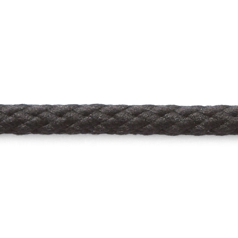 Anoraková šňůra [Ø 4 mm] – černá,  image number 1