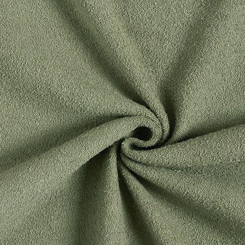 Bavlna Teplákovina Terry Fleece – olivová,  image number 1