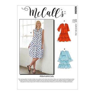 Letní šaty , McCall´s 8090 | 32-48, 