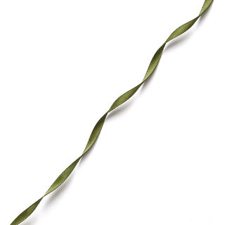 Saténová stuha [3 mm] – olivová, 