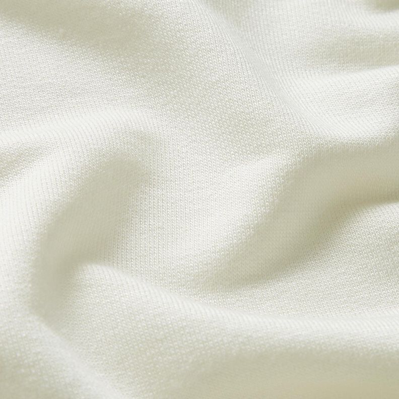 LENZING™ ECOVERO™ Lehké francouzské froté – slonová kost,  image number 2