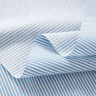 Strečová látka na košile úzké proužky – bílá/světle modra,  thumbnail number 3