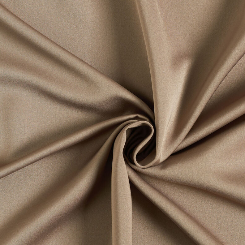 Mikrovláknový satén – tmavá taupe,  image number 1