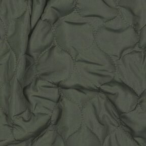 Prošívaná látka Kruhový vzor | Poppy Fabrics – tmavá borovice, 