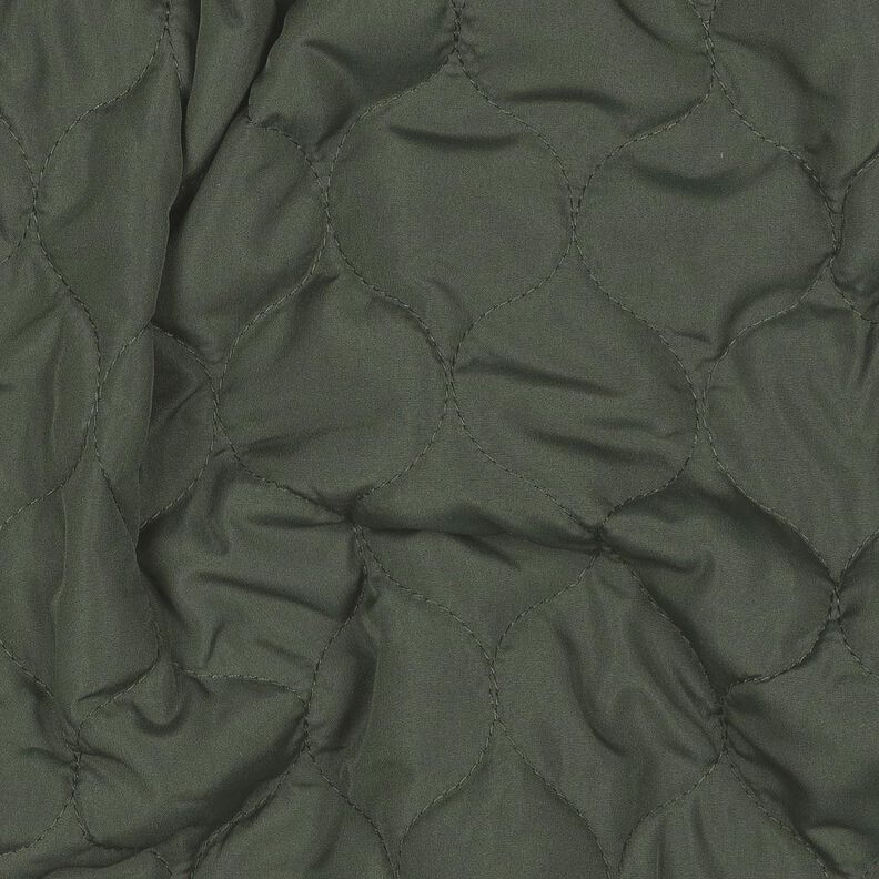 Prošívaná látka Kruhový vzor | Poppy Fabrics – tmavá borovice,  image number 2