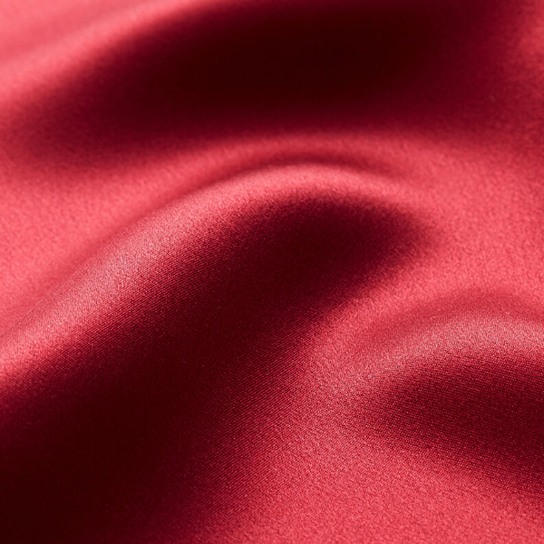 Hedvábný satén – karmínově červená,  image number 3