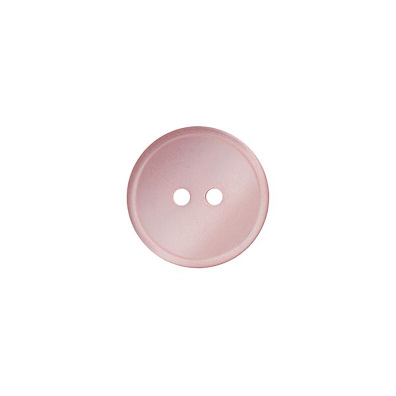 Polyesterový knoflík 2dírkový  – růžová,  image number 1