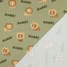 Bavlněný žerzej Lev | Poppy Fabrics – pistáciová/srnčí hnědá,  thumbnail number 4