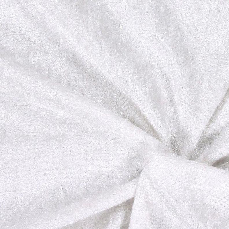 Panné samet – vlněná bílá,  image number 1