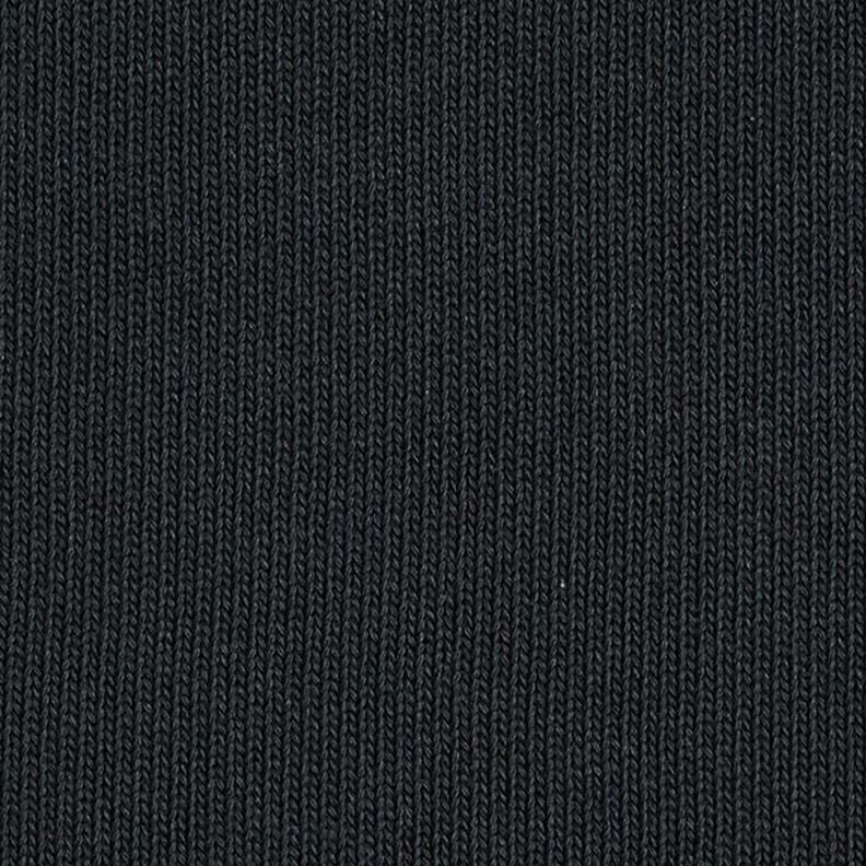 Bavlněná pletenina – černá,  image number 4