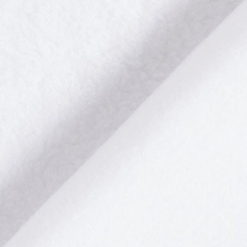 Fleece s protižmolkovou úpravou – bílá,  image number 3