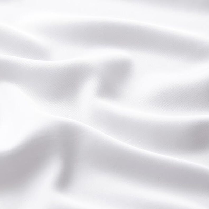 Viskózový satén Jednobarevné provedení – bílá,  image number 3