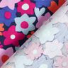 Bavlněný žerzej barevné květiny | Poppy Fabrics – noční modrá,  thumbnail number 4