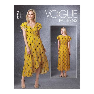 Zavinovací šaty, Vogue 1734 | 42-50, 