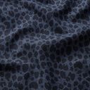 Strečové džíny s leopardím vzorem – namornicka modr, 