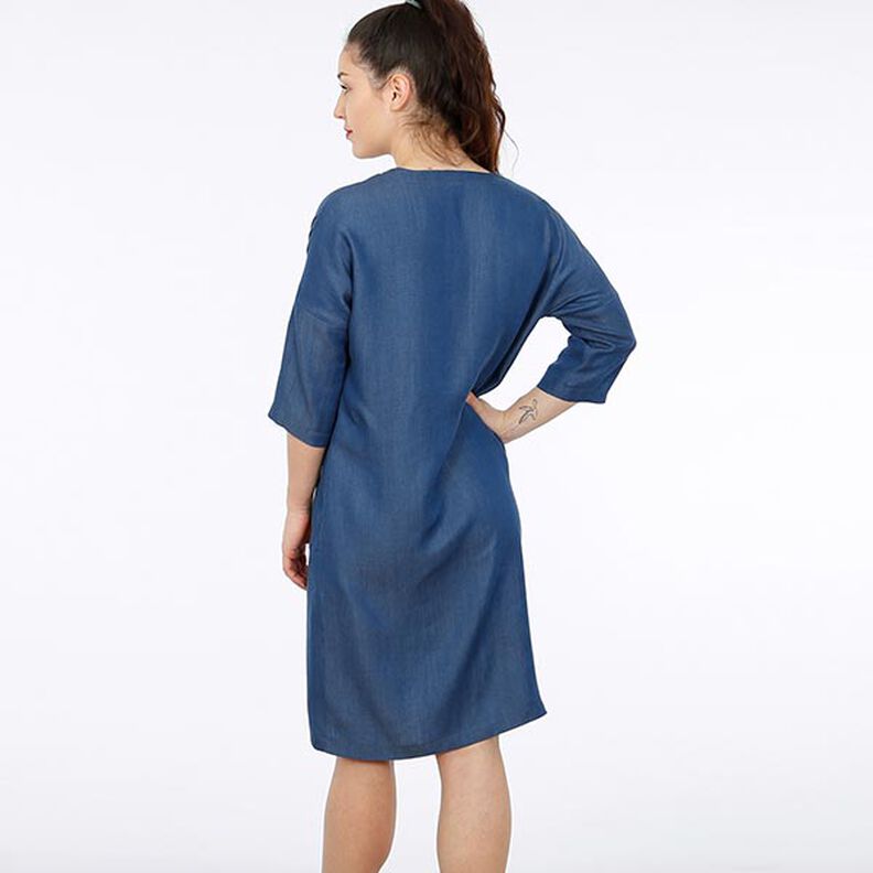 FRAU EDDA rovné halenkové šaty s knoflíkovou légou a kapsami | Studio Schnittreif | XS-XXL,  image number 8