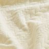 Žakárové žerzejové kloké Copánkový vzor – bílá,  thumbnail number 2