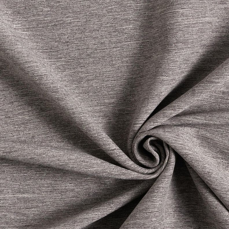 Látka na závěsy Doubleface (oboustranná látka) – tmavá taupe, image number 1