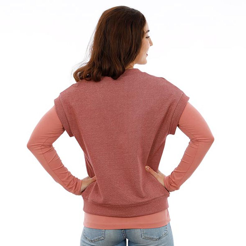 FRAU ULLI – krátká vesta s výstřihem do V, Studio Schnittreif | XS - XXL,  image number 4