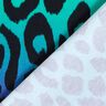 Francouzské froté letní teplákovina Barevný leopardí přechod digitální potisk –,  thumbnail number 4