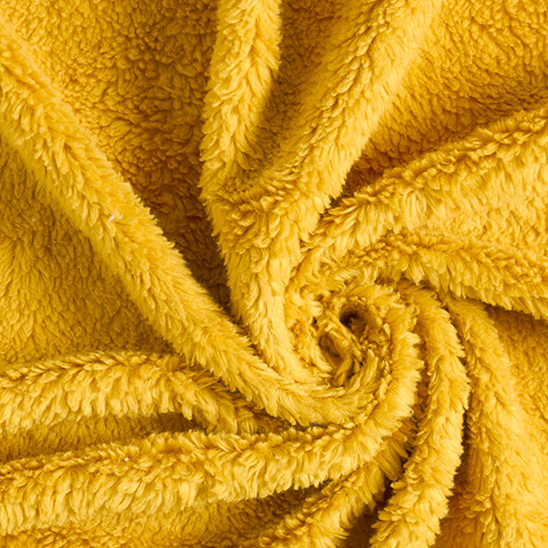 Bavlněný materiál šerpa jednobarevný – hořčicove žlutá,  image number 3