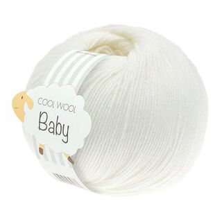 Cool Wool Baby, 50g | Lana Grossa – bílá, 