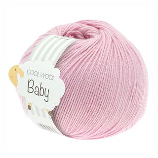 Cool Wool Baby, 50g | Lana Grossa – světle růžová, 
