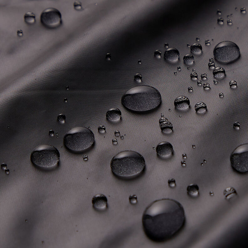 Vodoodpudivá látka na bundy ultralehký – černá,  image number 5