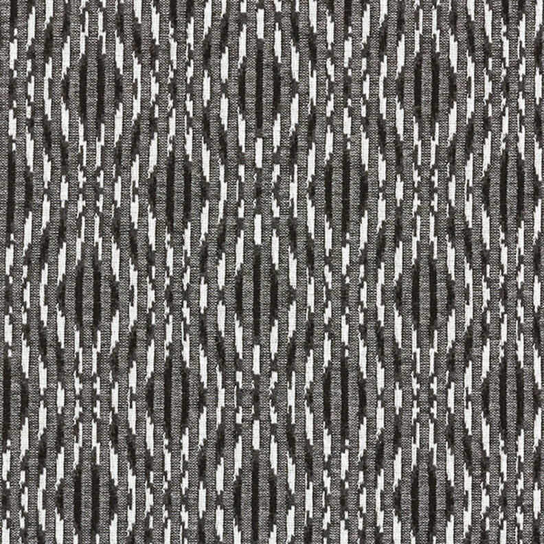 Lehká pletenina Kosočtverce – černá/bílá,  image number 1