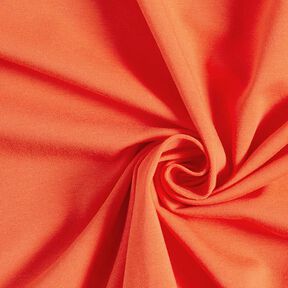 Bavlněný žerzej Medium jednobarevný – oranžová, 