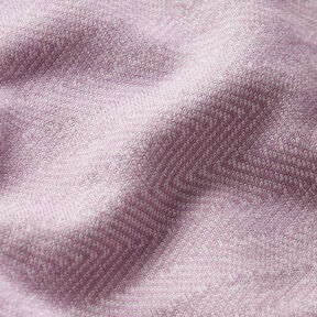 Wintersweat vodorovné pruhy – levandulová/bílá, 